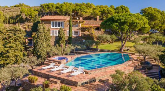 De villa die te zien is in 'Casa di Beau'