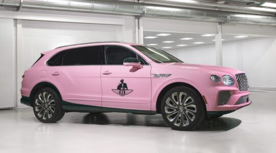 De Bentley die is omgebouwd tot koffiebar