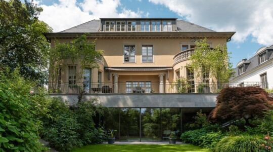 De villa in Berlijn