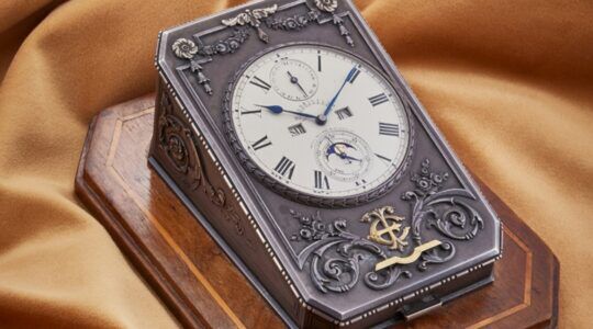 Een bureauklok van Patek Philippe