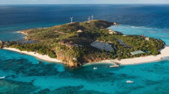 Het privé-eiland van Richard Branson
