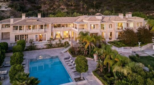 Het luxe landgoed in Beverly Hills