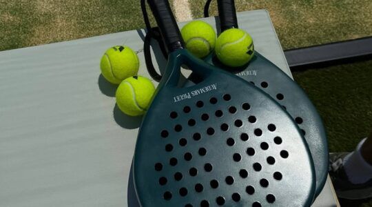 De padelrackets van Audemars Piguet