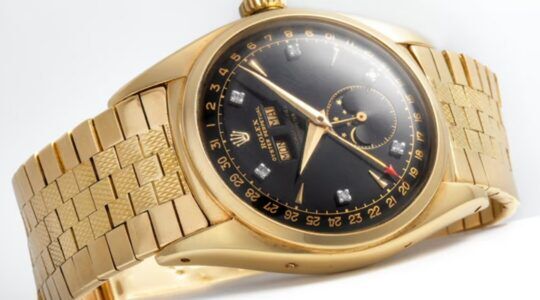 De Rolex die op een veiling verscheen