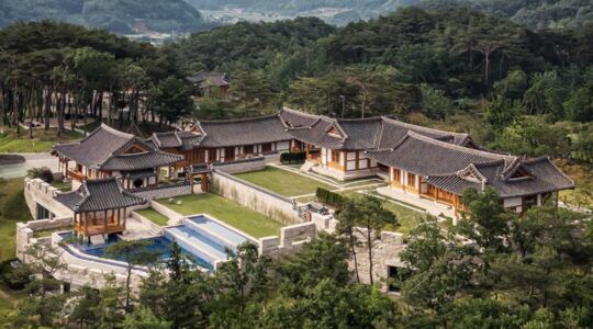 Het luxe vakantieresort in Zuid-Korea