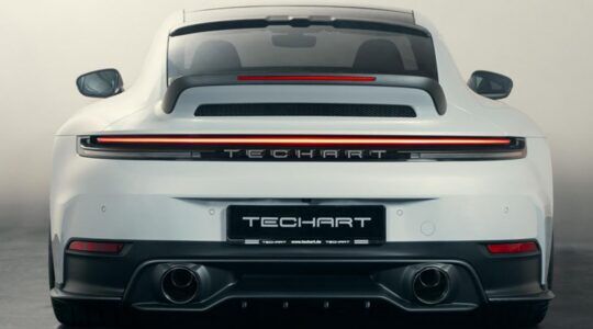 De Porsche 911 van Techart