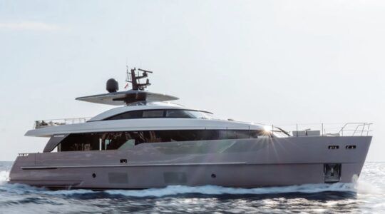 Het Sanlorenzo-jacht van Yves Puttemans