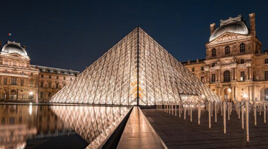 Het Louvre in Parijs