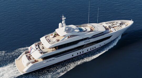 Heesen Yachts lanceert Project Frida: een 55 meter lang statement op het water