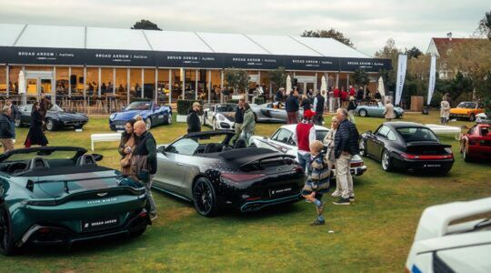 De veiling tijdens de Zoute Grand Prix in Knokke