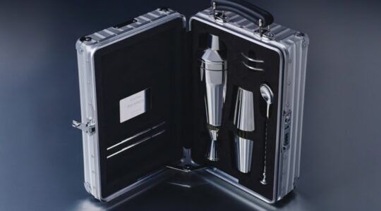 De luxe cocktailkoffer