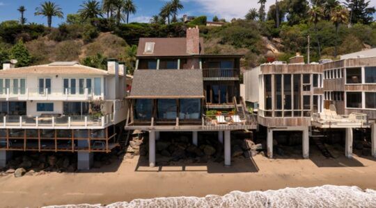 Het strandhuis in Malibu