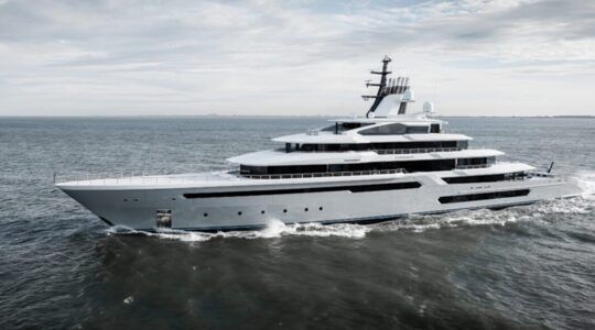 Het op 50 na grootste superjacht ter wereld