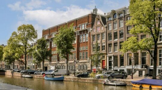 Het appartement aan het Singel.