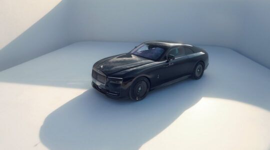 De door Spofec onder handen genomen Rolls-Royce Spectre