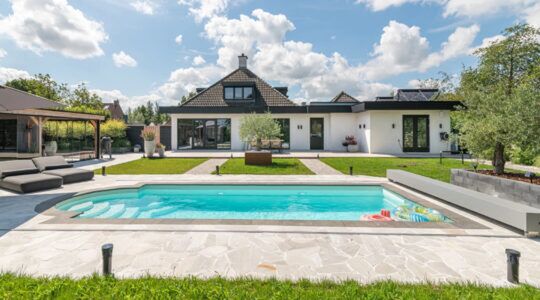 De villa van Luciano Valente in Hei- en Boeicop