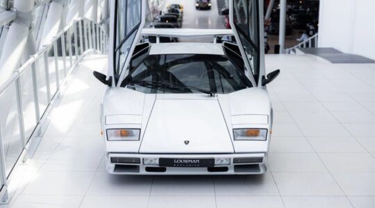 De Lamborghini Countach LP400 S Series Two die naar de veiling gaat