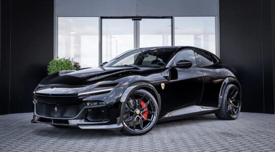 De door Novitec onder handen genomen Ferrari Purosangue op Marktplaats