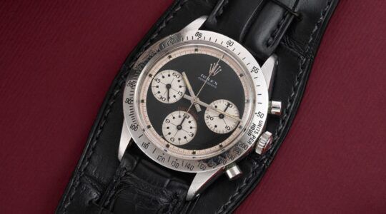De Paul Newman Rolex Daytona die naar de veiling gaat