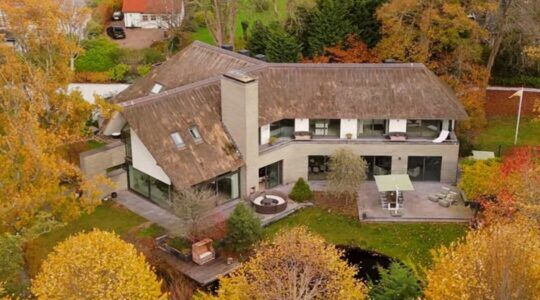 De villa nabij Rotterdam