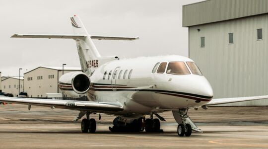 Eén van de privéjets waar de vliegtaks van zal worden verhoogd