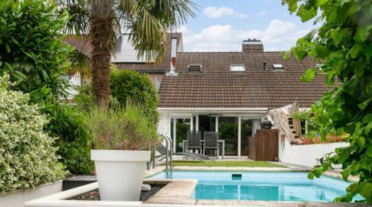 De Funda-woning met zwembad