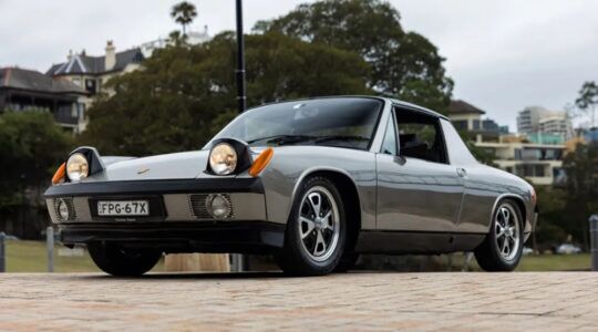 De Porsche 914 die naar de veiling gaat