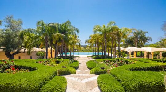 Het landgoed op Mallorca