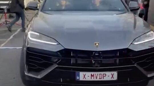 De Lamborghini Urus SE van Mathieu van der Poel