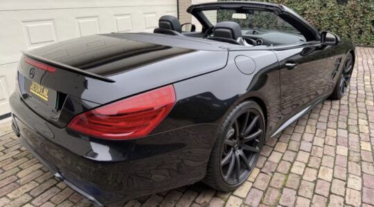De Mercedes-Benz SL65 AMG op Marktplaats