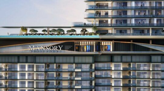 De buitenzijde van Mansory Residences