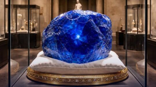 Eén van de grootste blauwe saffieren ter wereld