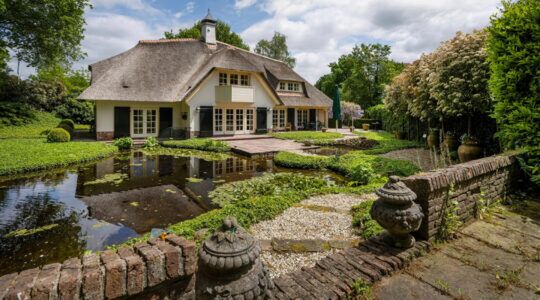 De villa van Jaap van Zweden in Blaricum