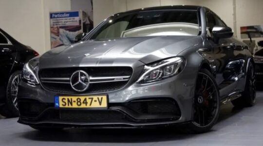 De voormalige Mercedes van Max Verstappen