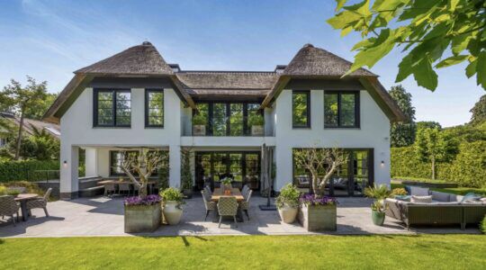 De villa van Eelko van Kooten in Blaricum