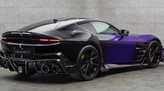 De achterzijde van de MANSORY Equestre