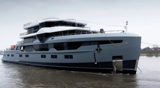 Het expeditiejacht van Leapher Yachts