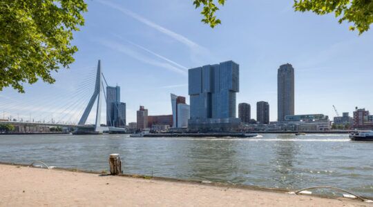 Het appartement van Erland Galjaard in Rotterdam