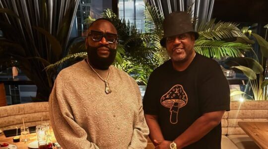 Rick Ross en een vriend