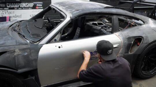 De door 3D-printers gemaakte Porsche 911 GT3 RS