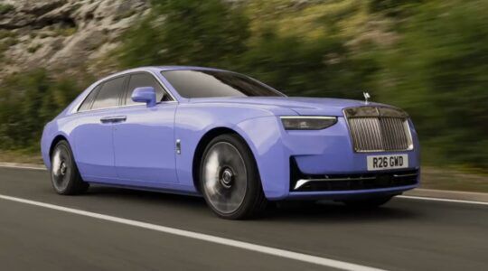 Een model van Rolls-Royce dat nog niet als EV wordt geleverd