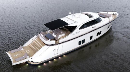 Het nieuwe jacht van Zeelander