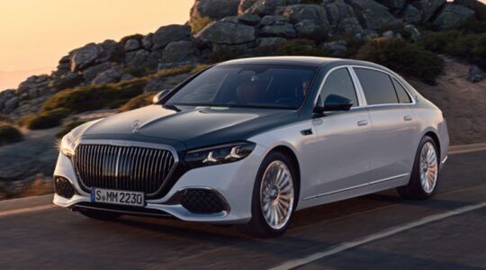De buitenzijde van de nieuwe Maybach S-Klasse