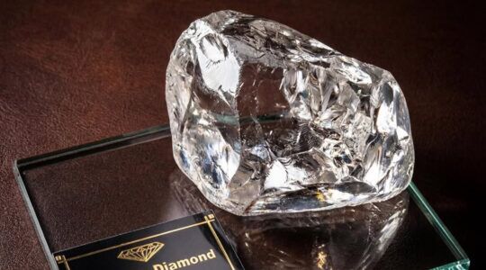 De diamant in Afrika