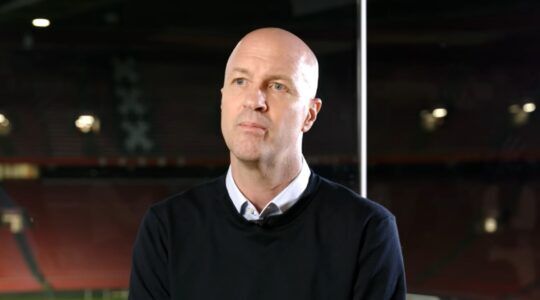 Jordy Cruijff, de technisch directeur van Ajax