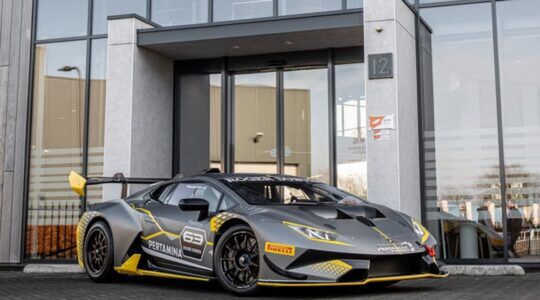 De Lamborghini Huracán LP620-2 Super Trofeo