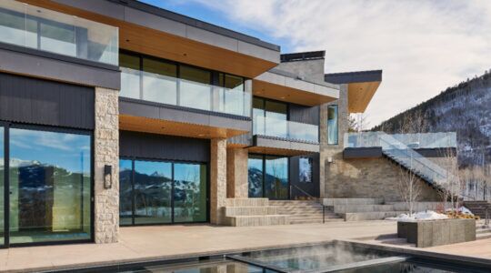 Het landgoed in Aspen