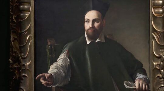 Het schilderij 'Portret van Maffeo Barberini' van Caravaggio