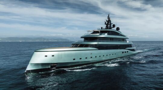 Een superjacht van het in zwaar weer verkerende Italian Sea Group