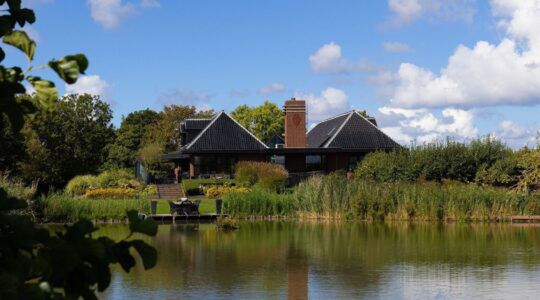 De villa van Richard Pach in Burgerbrug